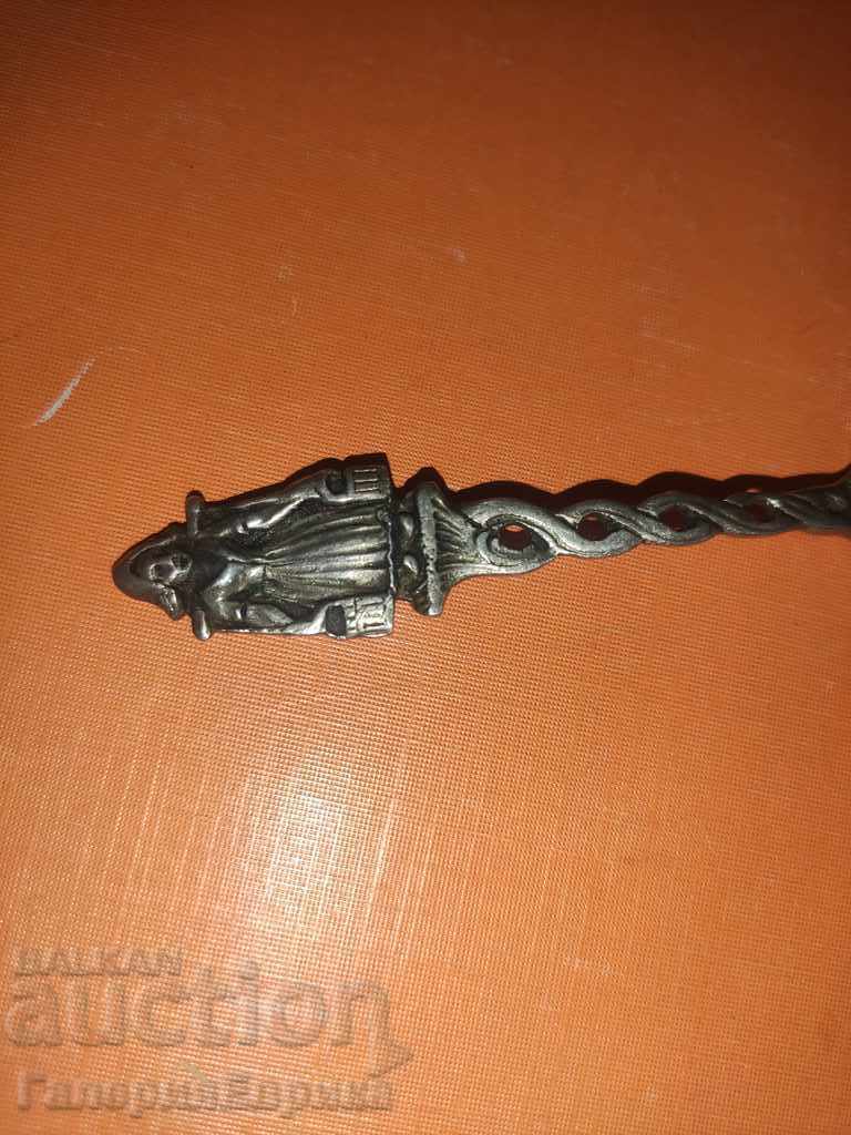 Παλιό ασημένιο κουτάλι/κουταλάκι - 5 Παλιό ασημένιο κουτάλι/κουταλάκι - 5