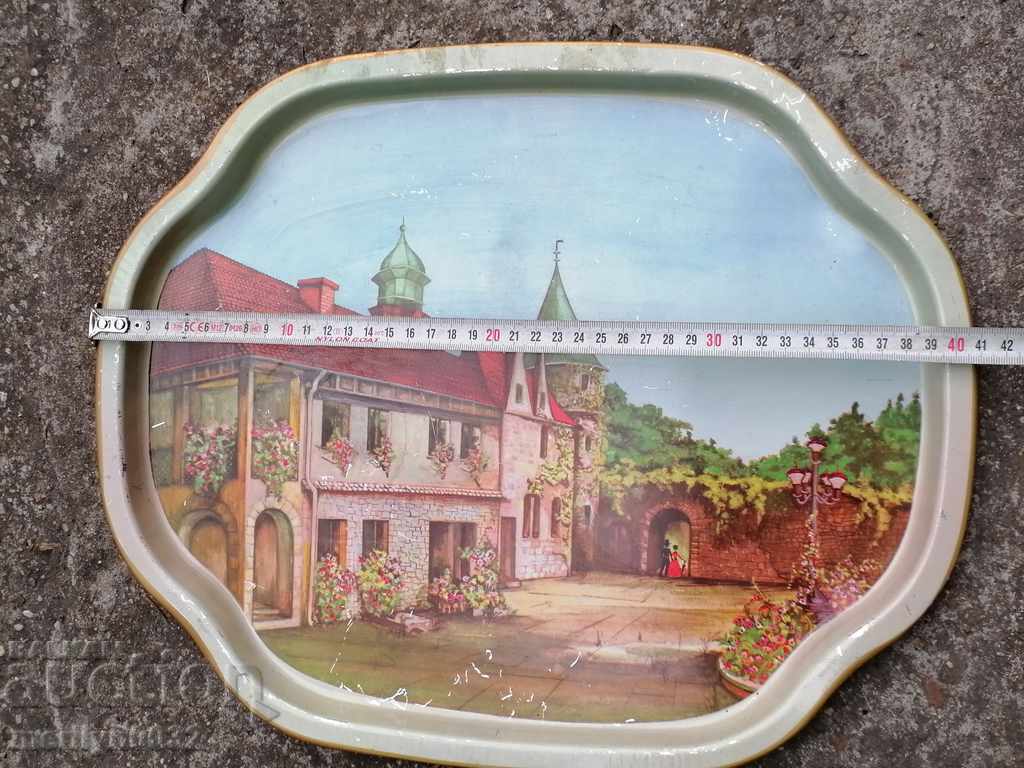 Polish social tray, tray, plateau, casserole NRB - 5 Polish social tray, tray, plateau, casserole NRB - 5