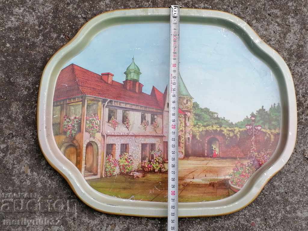 Polish social tray, tray, plateau, casserole NRB - 6 Polish social tray, tray, plateau, casserole NRB - 6