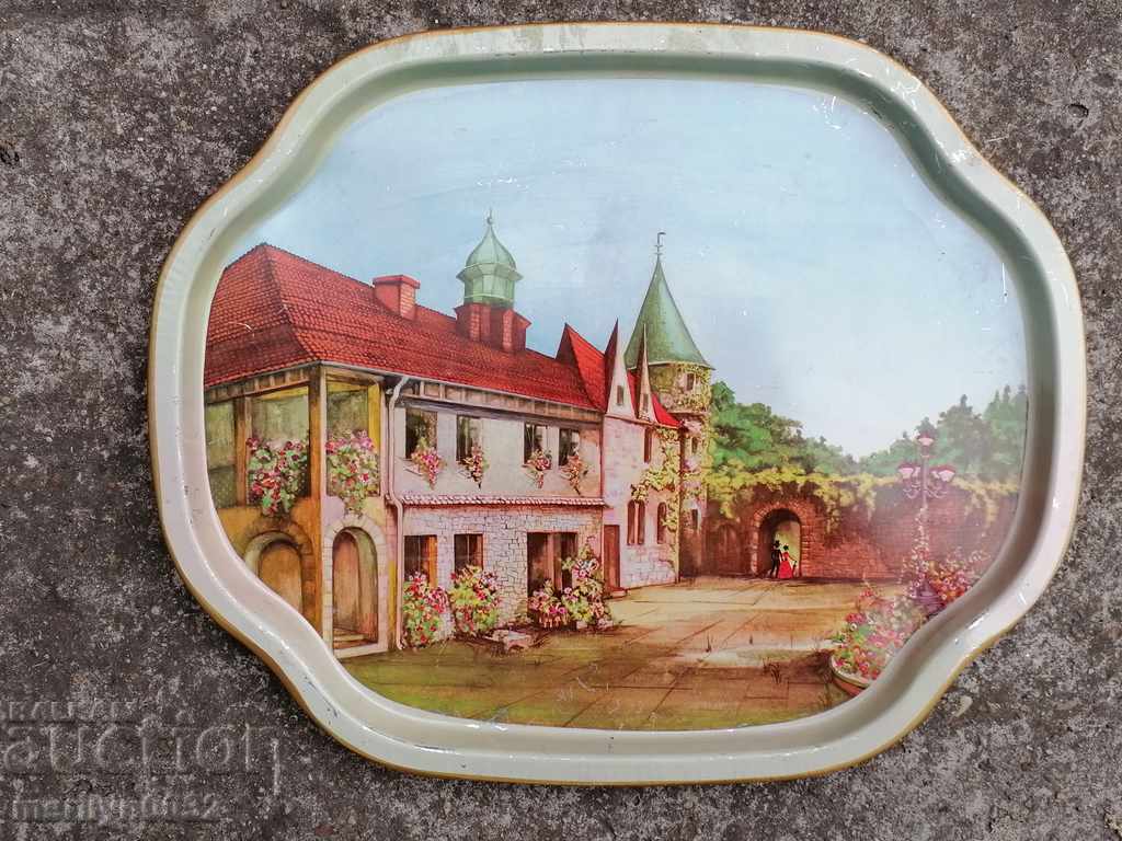 Polish social tray, tray, plateau, casserole NRB - 7 Polish social tray, tray, plateau, casserole NRB - 7