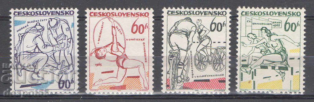 1965. Cehoslovacia. Evenimente sportive.