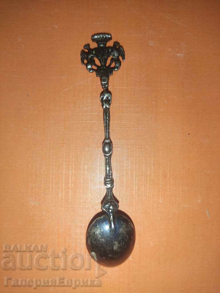 Old silver spoon / spoon / - 5 Old silver spoon / spoon / - 5
