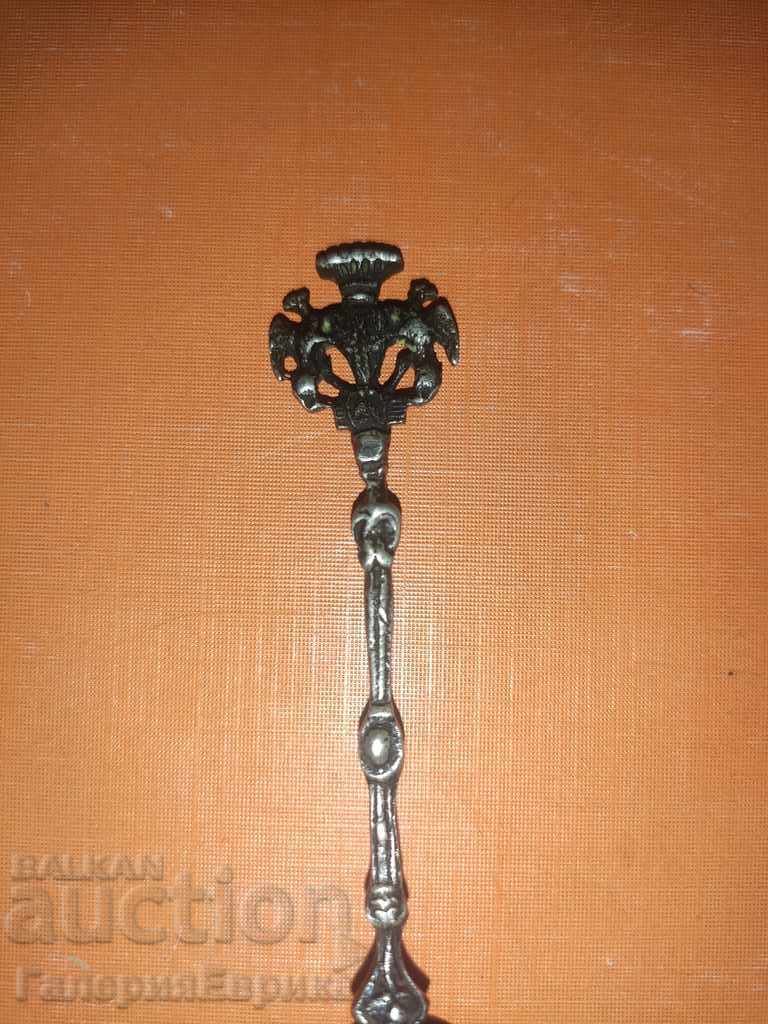 Old silver spoon / spoon / - 6 Old silver spoon / spoon / - 6
