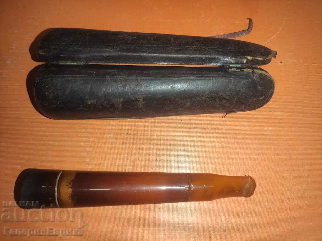 Licitație Țigări vechi de chihlimbar / echt wiener meerschaum /