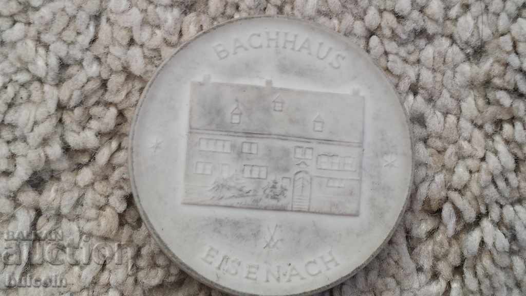 Auction RARE PORCELAIN PLAQUE MEISSEN / JOHAN SEBASTIAN BACH Auction RARE PORCELAIN PLAQUE MEISSEN / JOHAN SEBASTIAN BACH