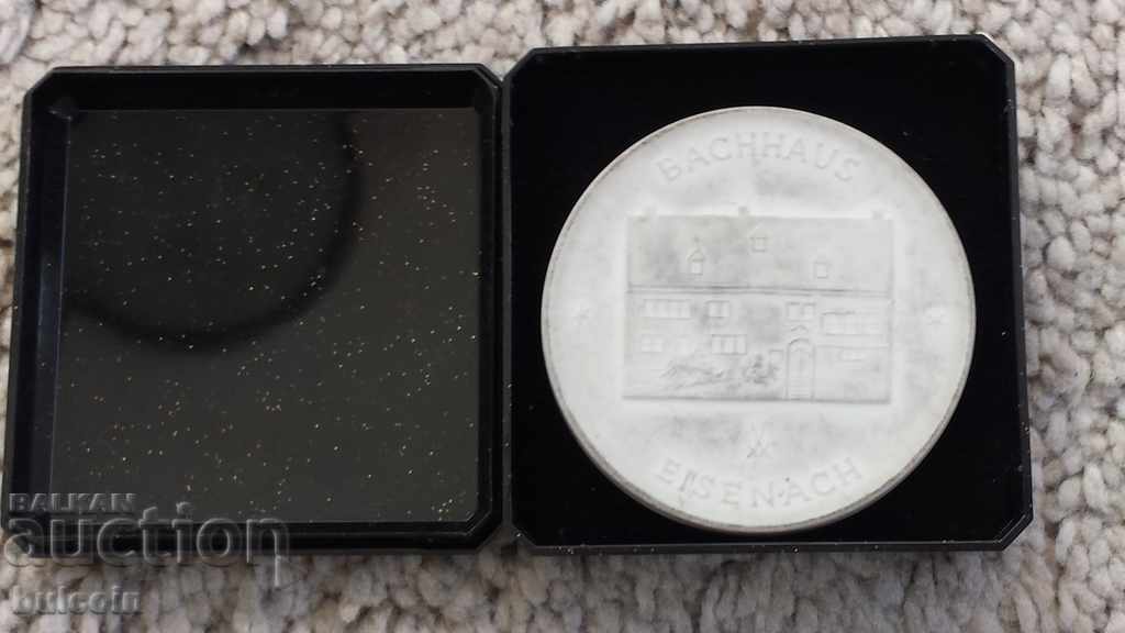 RARE PORCELAIN PLAQUE MEISSEN / JOHAN SEBASTIAN BACH - 5 RARE PORCELAIN PLAQUE MEISSEN / JOHAN SEBASTIAN BACH - 5