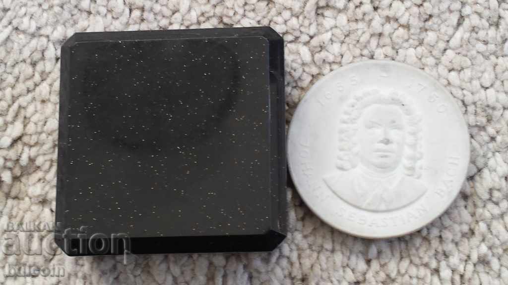 RARE PORCELAIN PLAQUE MEISSEN / JOHAN SEBASTIAN BACH - 6 RARE PORCELAIN PLAQUE MEISSEN / JOHAN SEBASTIAN BACH - 6