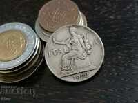 Mонета - Италия - 1 лира | 1922г.