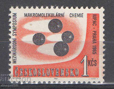 1965. Чехословакия. IUPAC - Макромолекулен симпозиум, Прага.