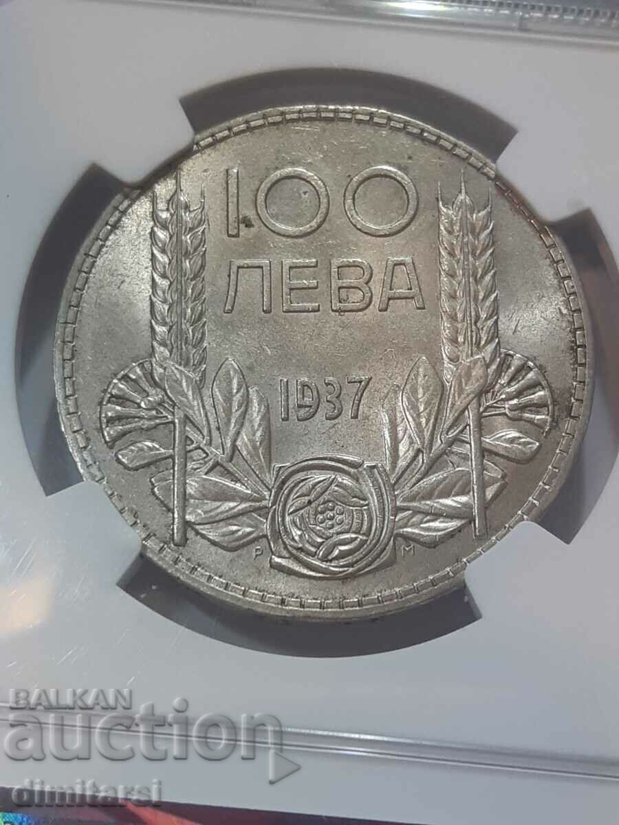 Delivery of BGN 100 1937 MS63 NGC