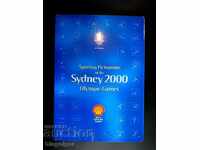 ALBUM-COLECȚIE-OLYMPIAD SYDNEY 2000-34buc JETONE PICTOGRAME