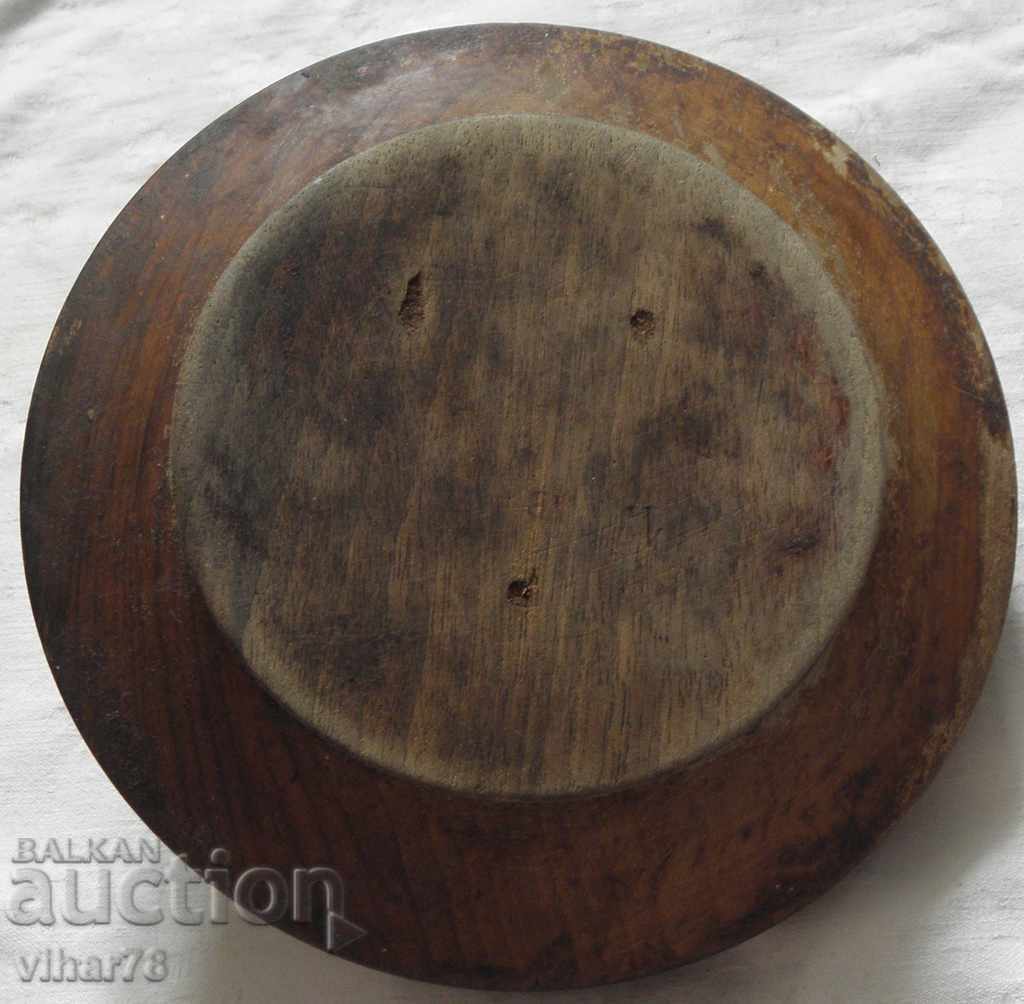 LARGE OLD WOODEN SALT - 5 LARGE OLD WOODEN SALT - 5