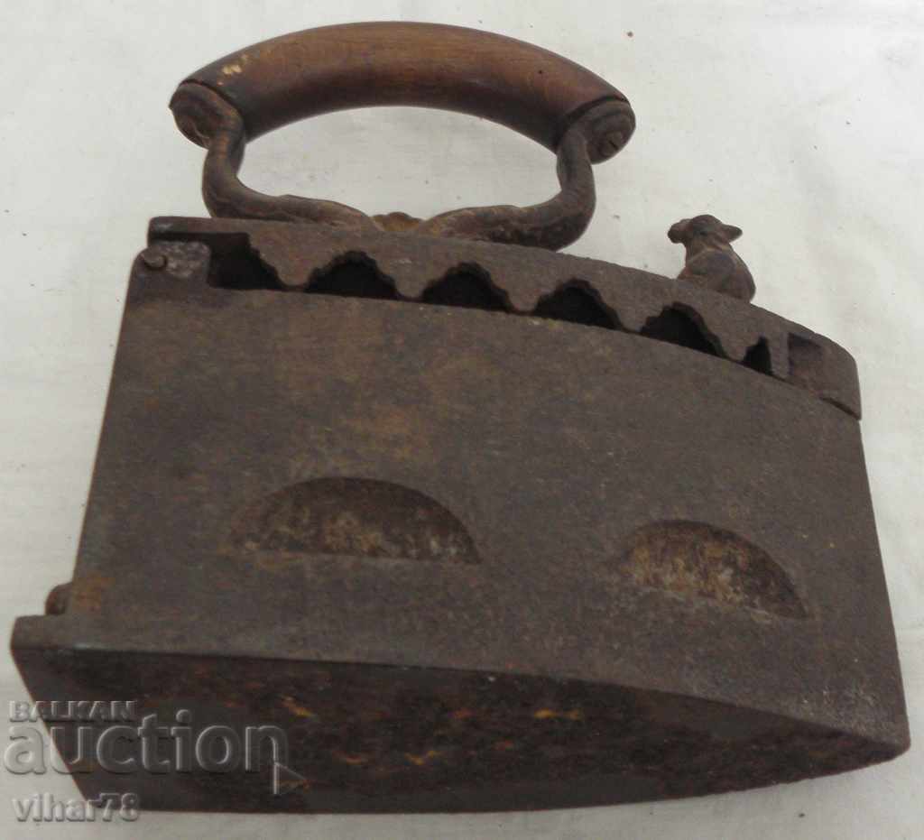 Delivery of old iron on fire Delivery of old iron on fire