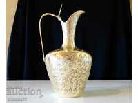 Bronze jug India 1417, marked.