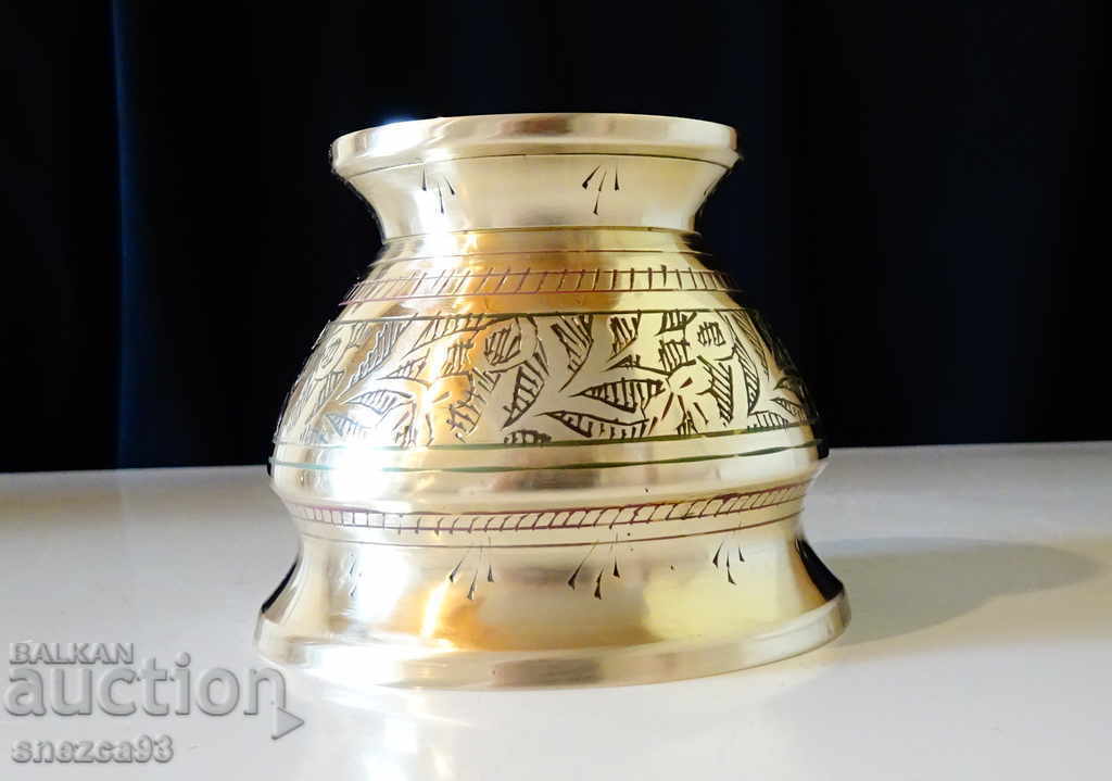 Bronze wine cup, goblet, cloisonné enamel - 6 Bronze wine cup, goblet, cloisonné enamel - 6