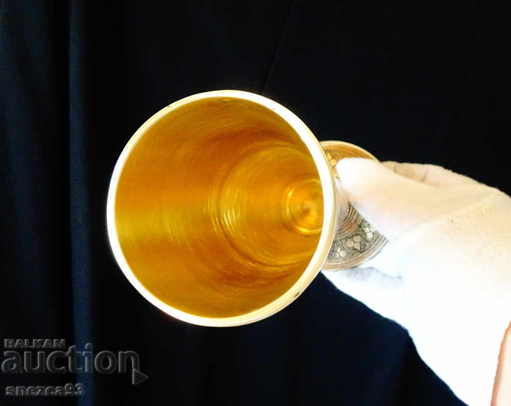 Βασιλικό χάλκινο κανάτι κρασιού, κυψελωτό σμάλτο - 6 Βασιλικό χάλκινο κανάτι κρασιού, κυψελωτό σμάλτο - 6