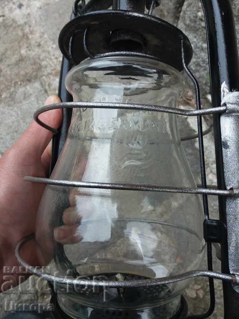 Auction OLD GERMAN GAS LAMP LANTERN Auction OLD GERMAN GAS LAMP LANTERN