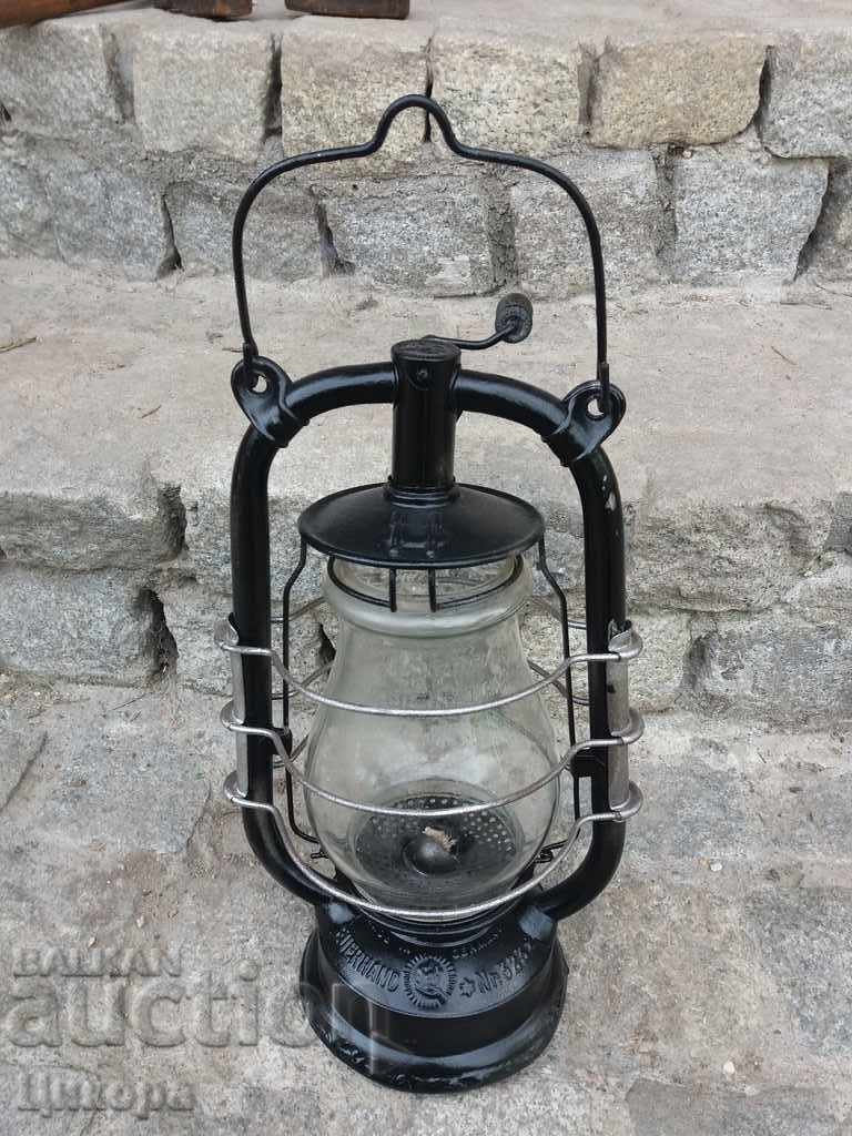 OLD GERMAN GAS LAMP LANTERN OLD GERMAN GAS LAMP LANTERN