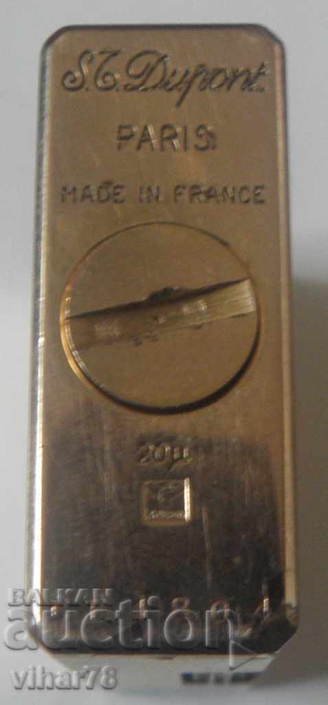 DUPON GOLD LIGHTER ST DUPONT ORIGINAL - 6