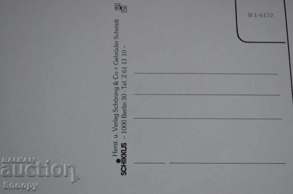 Delivery of Postcard: Viersektorenstadt Berlin