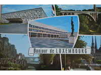 Carte poștală: Bonjour de LUXEMBOURG - echipa națională