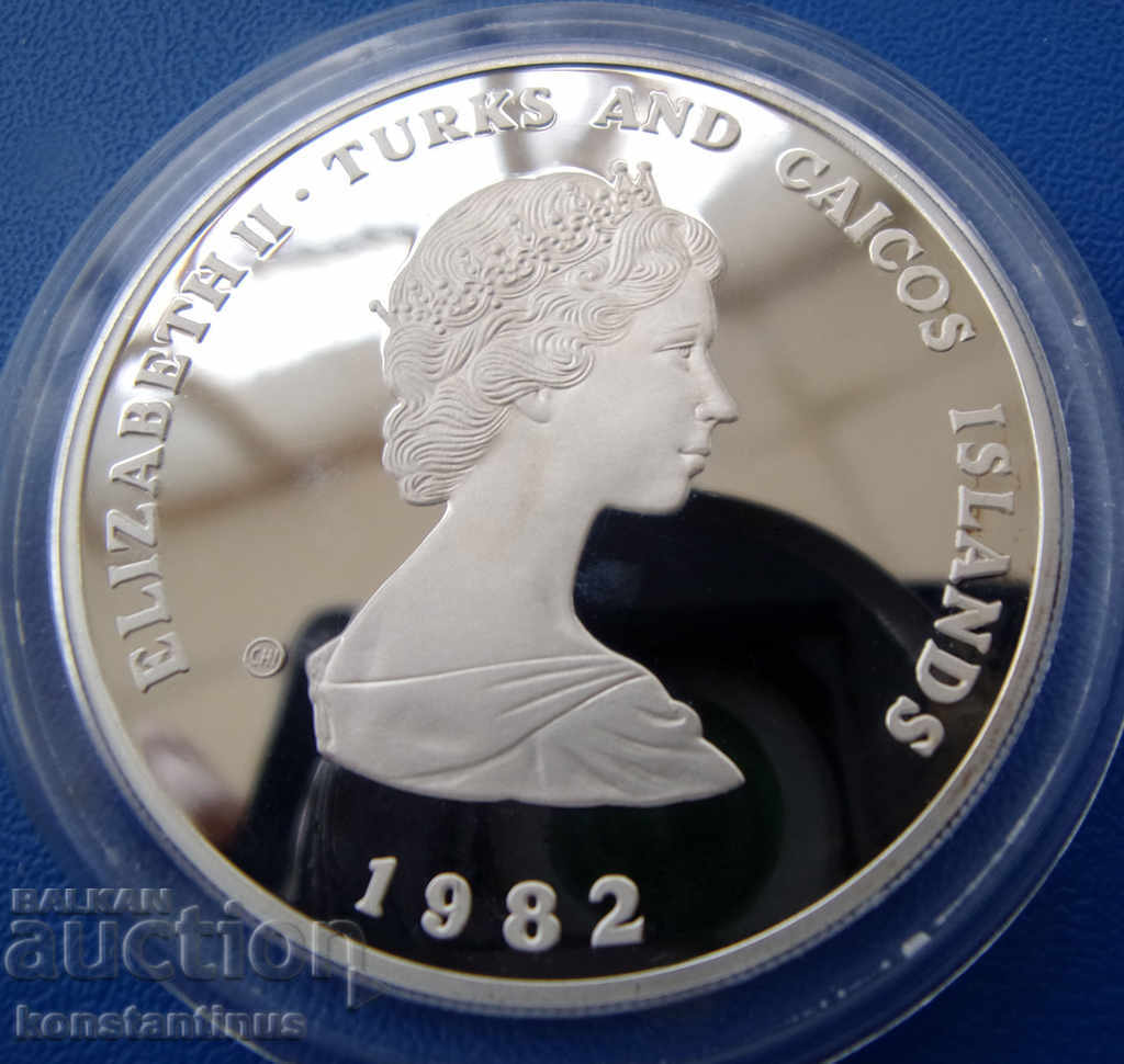 Търк и Кейкос 10 Крони 1982 UNC PROOF Rare с цена € 48.57 | 94.99 лв. Търк и Кейкос 10 Крони 1982 UNC PROOF Rare с цена € 48.57 | 94.99 лв.