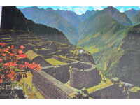 Postcard: Cusco Peru Machupicchu