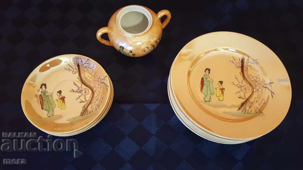 Fine Japanese dessert set with price 70.00 BGN | € 35.79