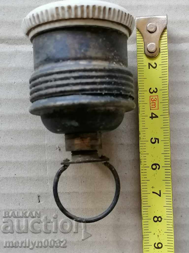 Παράδοση Παλιό πορσελάνινο φωτιστικό φανάρι πολυέλαιος αμπαζούρ 1920 Παράδοση Παλιό πορσελάνινο φωτιστικό φανάρι πολυέλαιος αμπαζούρ 1920