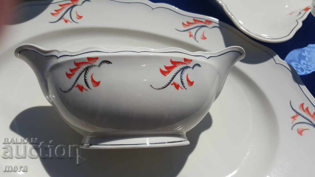 Vintage porcelain dinner service Epiag D.F Czechoslovakia - 6 Vintage porcelain dinner service Epiag D.F Czechoslovakia - 6