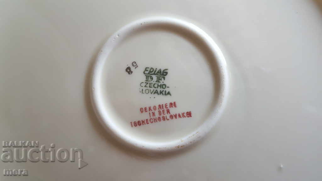 Vintage porcelain dinner service Epiag D.F Czechoslovakia - 7 Vintage porcelain dinner service Epiag D.F Czechoslovakia - 7