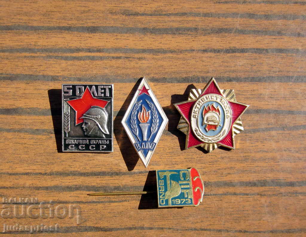 Lot four fire badges fire badge fire