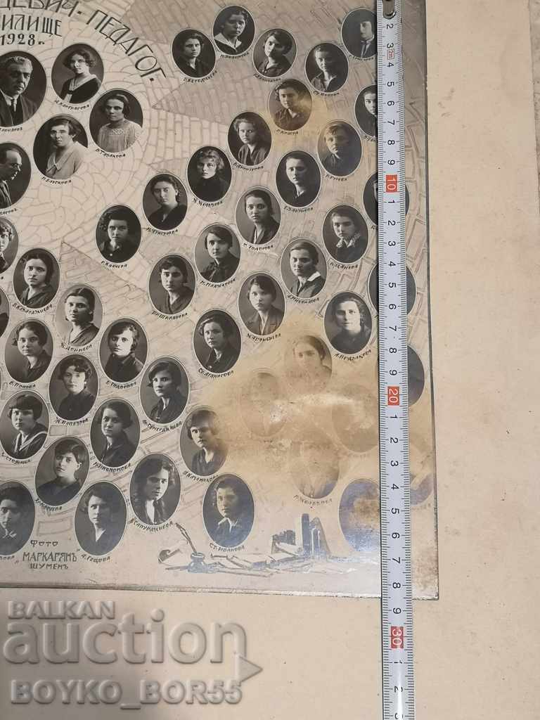Big Old Photo Shumen Maiden. School 1928 with price 25.00 BGN | € 12.78 Big Old Photo Shumen Maiden. School 1928 with price 25.00 BGN | € 12.78