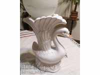 Wonderful Porcelain Night Lamp Swan