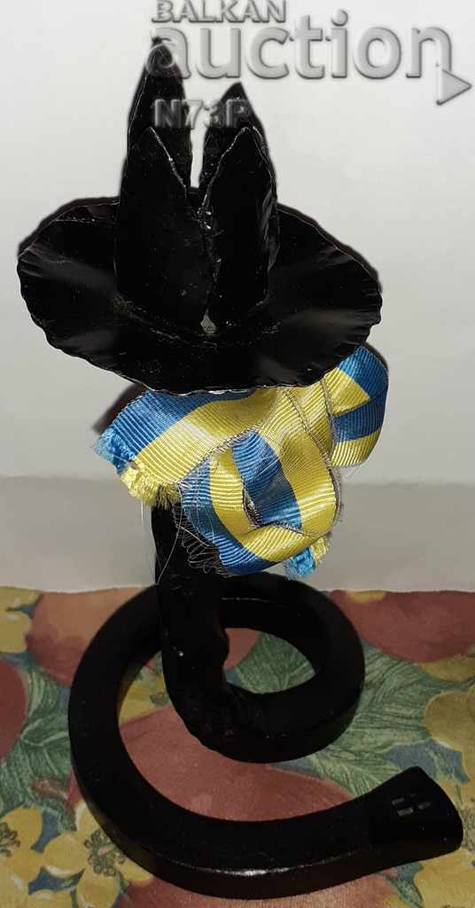 SWEDISH CANDLEHOLDER. WROUGHT IRON. HANDMADE. with price 11.00 BGN | € 5.62 SWEDISH CANDLEHOLDER. WROUGHT IRON. HANDMADE. with price 11.00 BGN | € 5.62