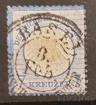 Германия/Германска империя 1872 7 Kr. Малък щит Клеймо