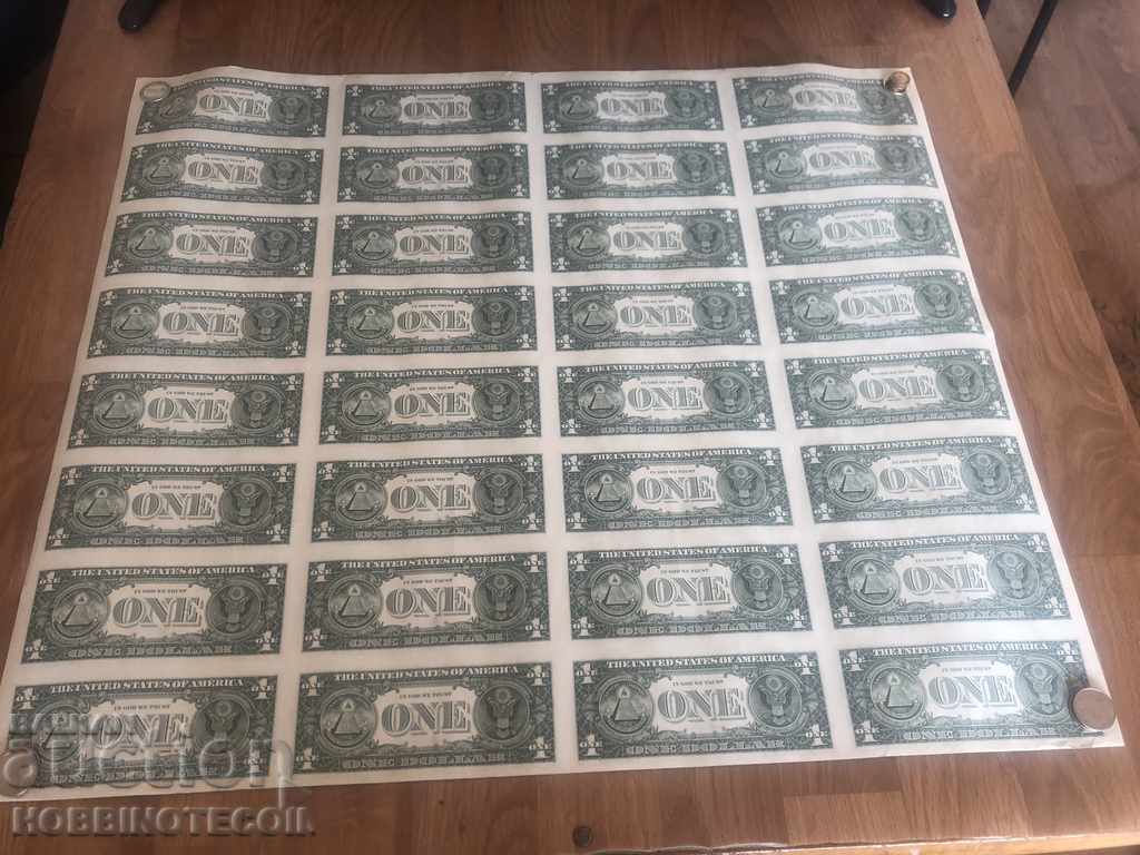 USA 32 x 1$ issue - issue 2003 A - G - NEW UNC UNIQUE with price 487.00 BGN | € 249.00 USA 32 x 1$ issue - issue 2003 A - G - NEW UNC UNIQUE with price 487.00 BGN | € 249.00