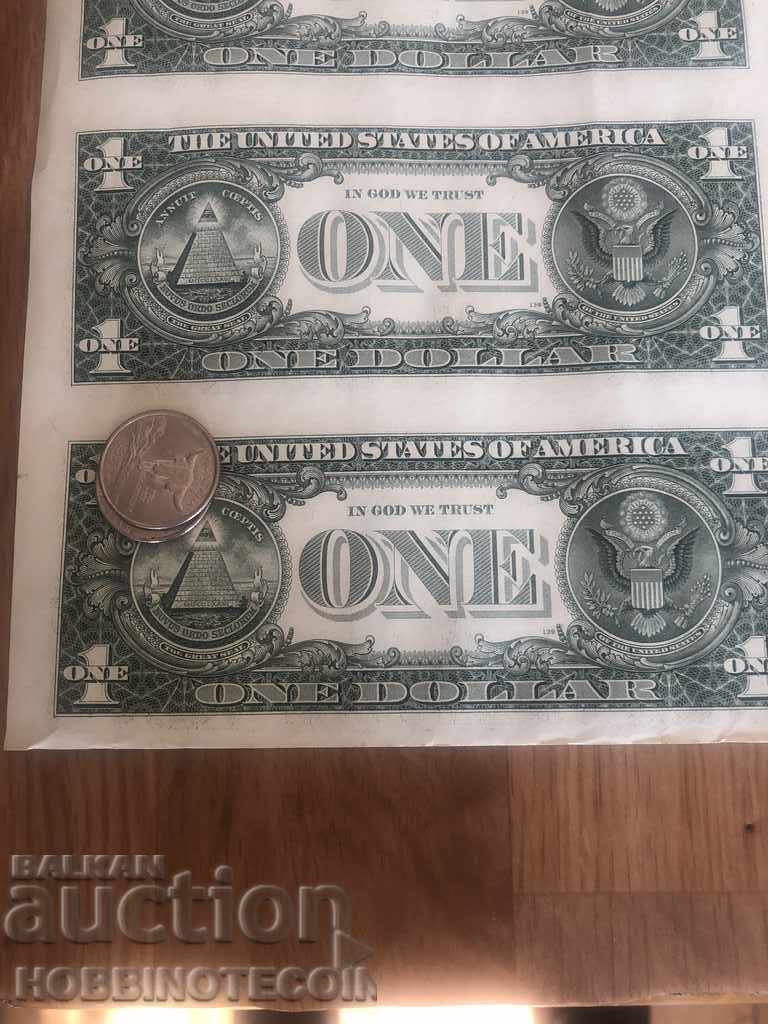 USA 32 x 1$ issue - issue 2003 A - G - NEW UNC UNIQUE - 5 USA 32 x 1$ issue - issue 2003 A - G - NEW UNC UNIQUE - 5