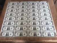 SUA USA 32 x 1$ emisiune - issue 2003 A - G - NOUĂ UNC UNICAT