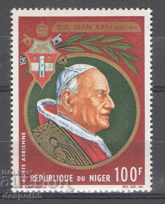 1965. Niger. 2 years since the death of Pope John Paul XXIII.