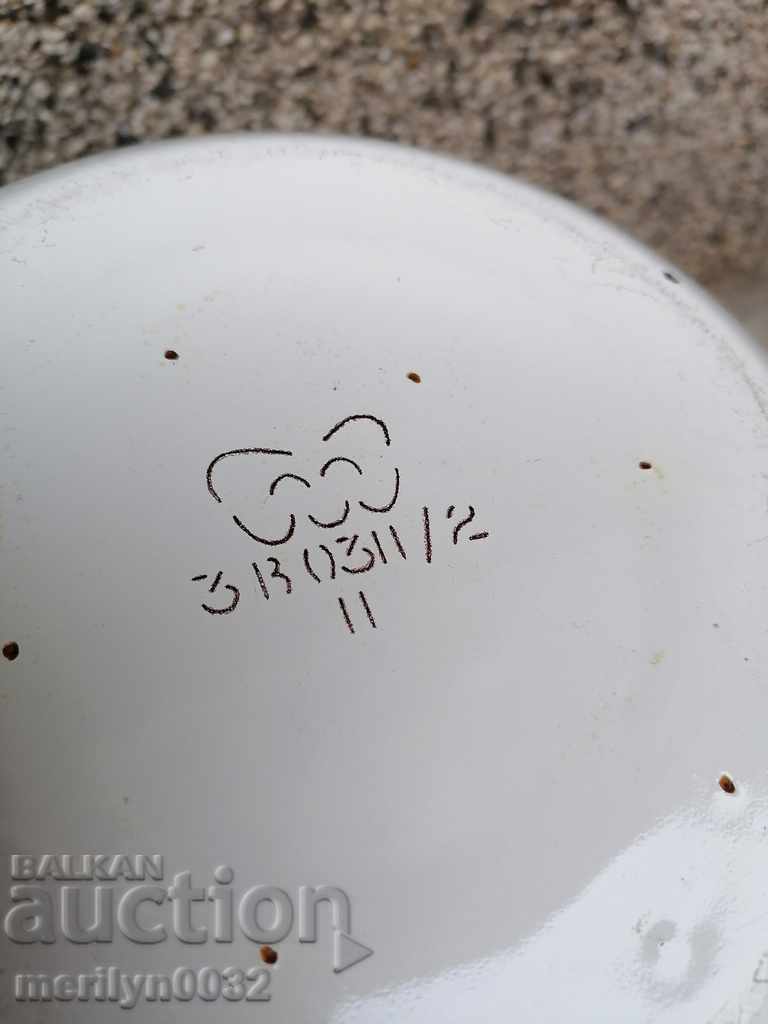 Enameled bowl, enamel bowl, basin, basin - 5 Enameled bowl, enamel bowl, basin, basin - 5