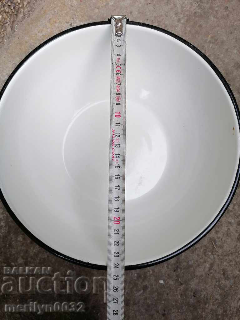 Enameled bowl, enamel bowl, basin, basin - 6 Enameled bowl, enamel bowl, basin, basin - 6