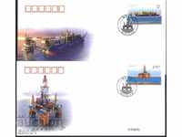 Първодневени пликове Кораб Платформа 2013 от Китай