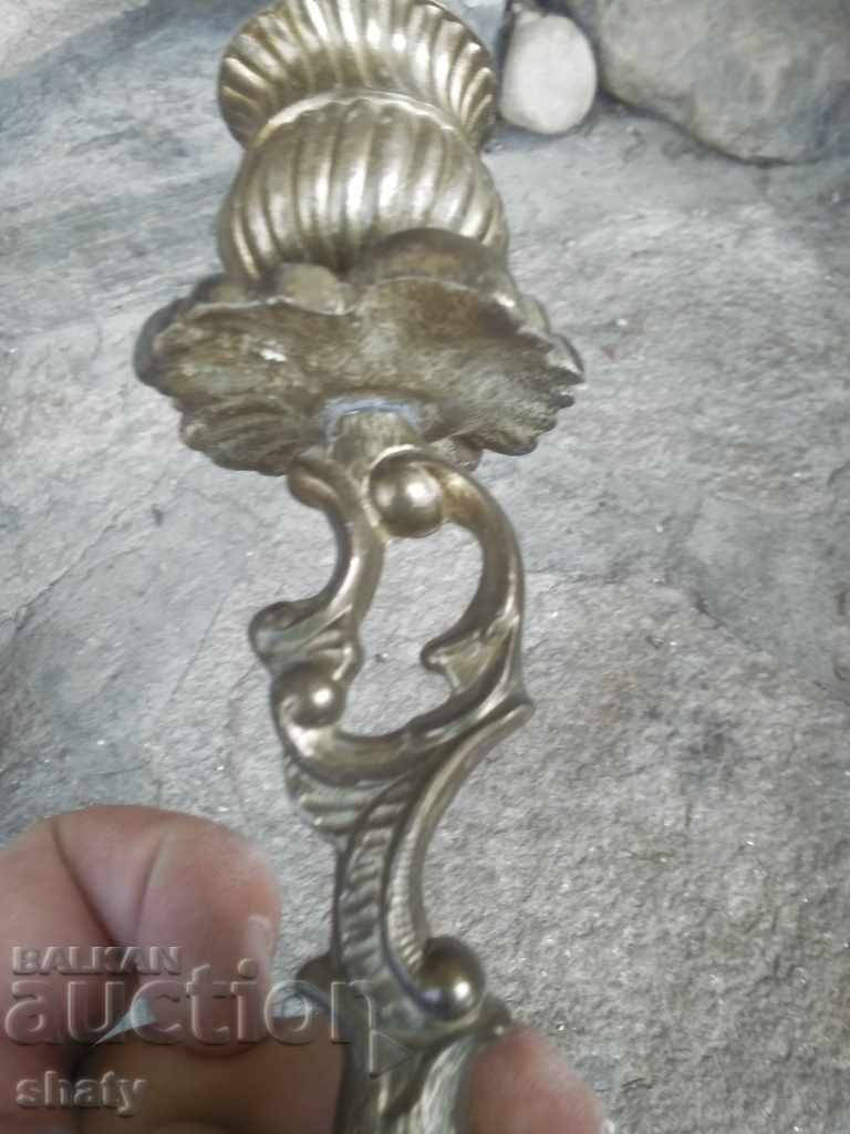 Old bronze candlestick - 5 Old bronze candlestick - 5