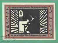 (¯`'•.¸NOTGELD (orașul Rossla) 1921 UNC -50 pfennig¸.•'´¯)