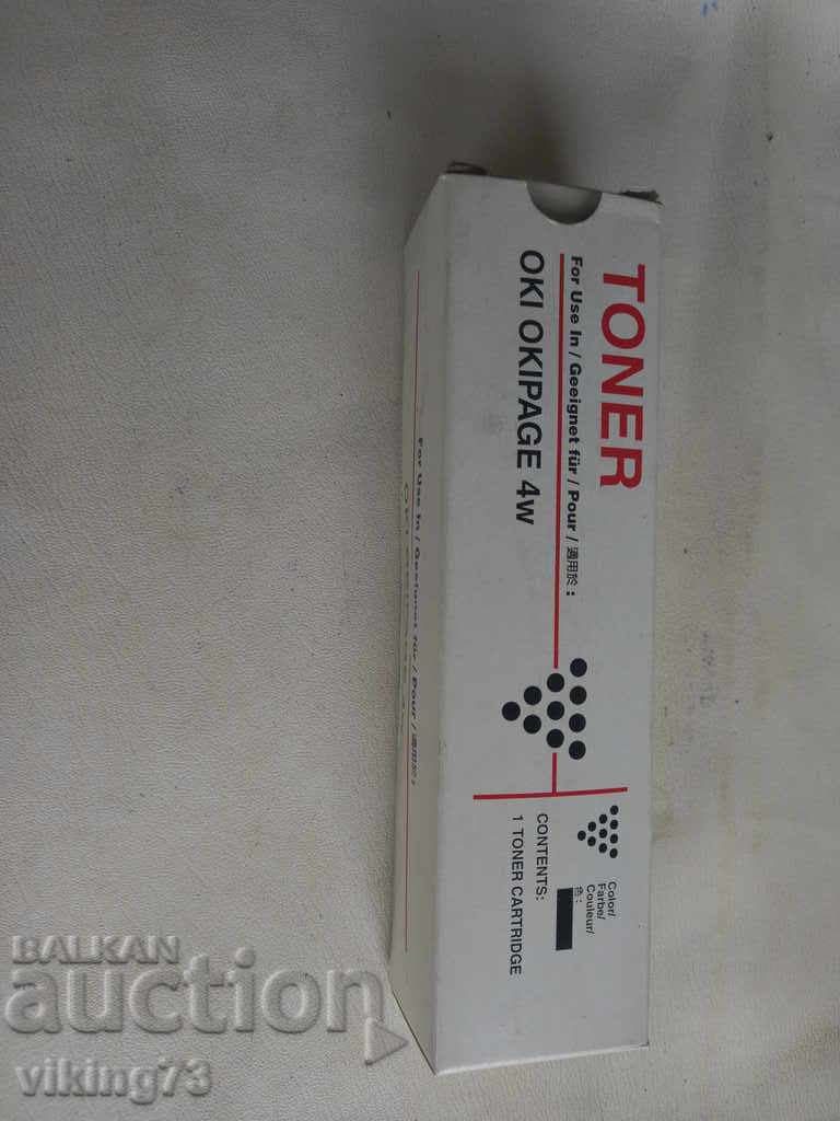 New toner cartridge OKI OKIPAGE 4w