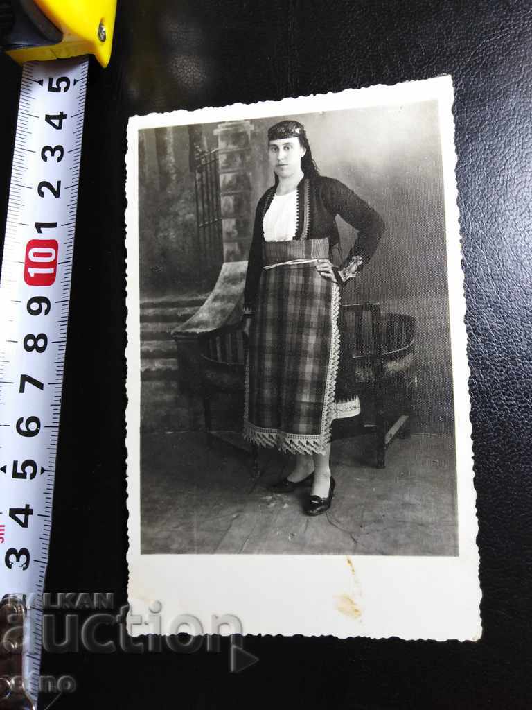 ROYAL PHOTO, 1938, COSTUME, tinsel, braid with price 10.00 BGN | € 5.11