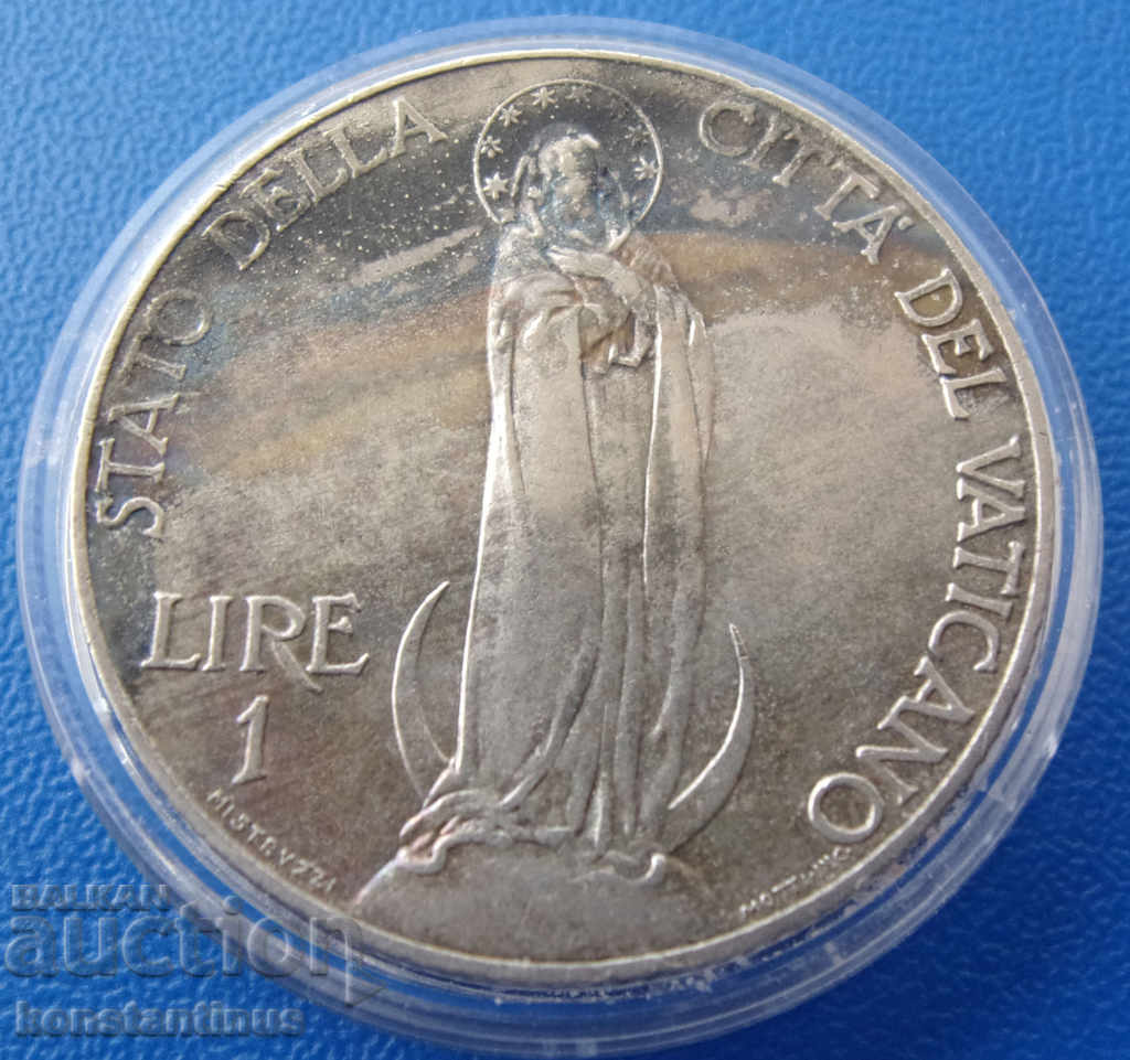 Vatican 1 Lira 1931 Rare