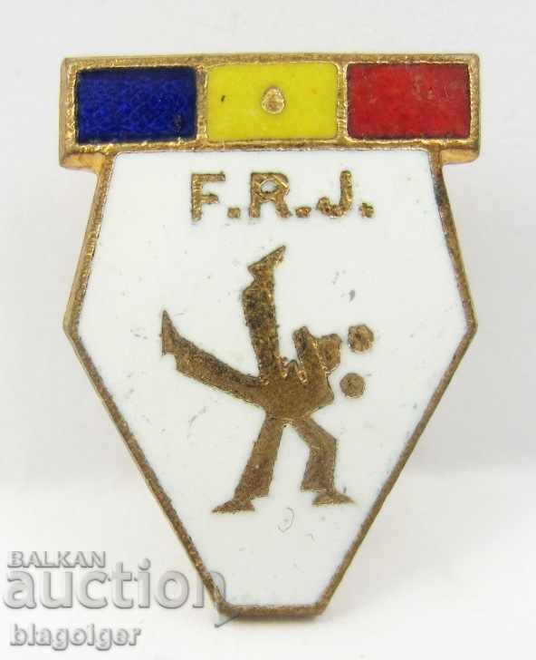 JUDO FEDERATION OF ROMANIA-OLD BADGE-EMAIL with price 7.99 BGN | € 4.09 JUDO FEDERATION OF ROMANIA-OLD BADGE-EMAIL with price 7.99 BGN | € 4.09