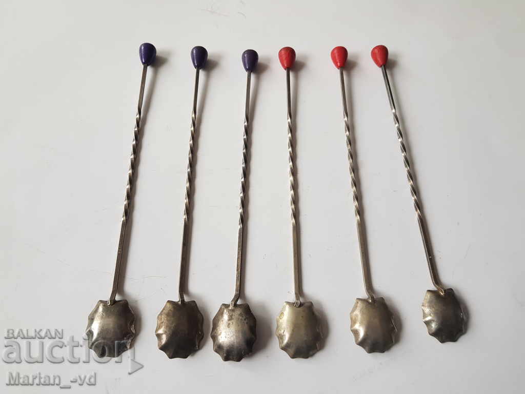 Delivery of Cocktail spoons 6 pieces. Delivery of Cocktail spoons 6 pieces.